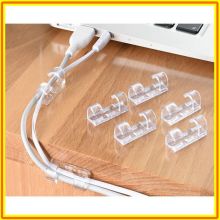 SS0341 SET 20 NẸP DÁN TƯỜNG CỐ ĐỊNH DÂY ĐIỆN, CÁP SẠC CHỐNG RỐI -  VỈ