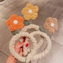 PK9038 BỜM, CÀI TÓC LÒ XO ĐU ĐƯA GẮN BÔNG HOA