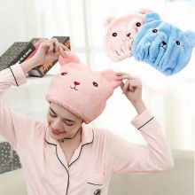 SS0566 KHĂN MŨ TRÙM ĐẦU KHÔ TÓC HÌNH GẤU