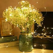SS0711 Dây Đèn led đom đóm, Đèn led trang trí quà tặng, hoa, decor chụp ảnh 1M