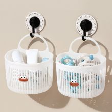 SS0723 Giỏ treo tường, giỏ đựng đồ nhà tắm, nhà bếp, giỏ đựng đồ Meme xinh xắn