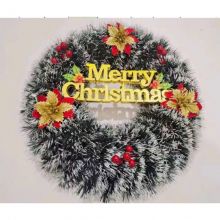 SS8037 VÒNG NGUYỆT QUẾ, VÒNG HOA GIÁNG SINH, VÒNG HOA TRANG TRÍ NOEL 38CM - LINK 1